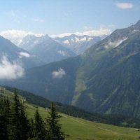 Uitzicht vanaf de Penkenbahn